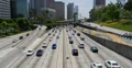 4K Freeway Traffic 04 Los Angeles Downtown 4k or 4k+ Resolution