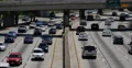 4K Freeway Traffic 35 LA Downtown 4k or 4k+ Resolution