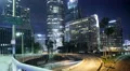 4K Freeway Traffic Time Lapse 02 LA Downtown 110 Freeway Loop 4k or 4k+ Resolution