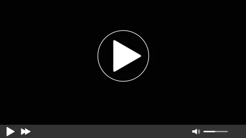 4K Full Screen Video Player Screen Preview Template Stock Footage 143475622