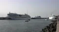 4k Funchal harbor cruise ships and boats in Madeira 4k or 4k+ Resolution