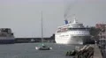 4k Funchal harbor cruise ships and boats panning Madeira 4k or 4k+ Resolution
