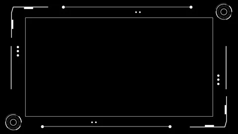 4K Futuristic Hud Animation |Loopable Stock Footage 110958509