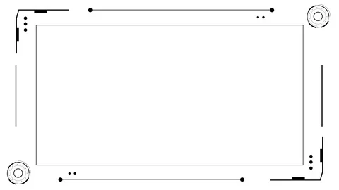 4K Futuristic Hud Animation |Loopable Stock Footage 110958562