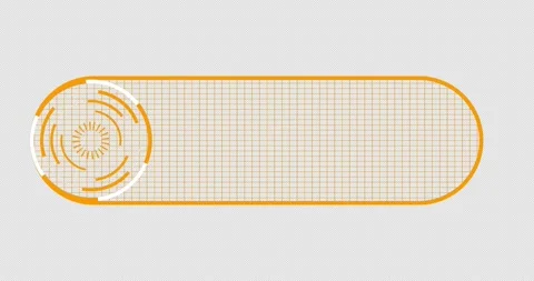 4K futuristic lower third in an alpha channel. Stock Footage 262404491