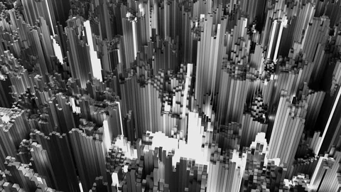 4K Futuristic Multi Core Processing Concept. Stock Footage 115455128