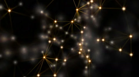 4K Futuristic plexus technology abstract background Video stock 60968834