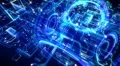 4K Futuristic technological abstract motion background, seamless loopable. 4k or 4k+ Resolution