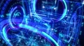 4K Futuristic technological abstract motion background, seamless loopable. 4k or 4k+ Resolution
