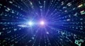 4K Futuristic technological interface background, seamless loopable. 4k or 4k+ Resolution