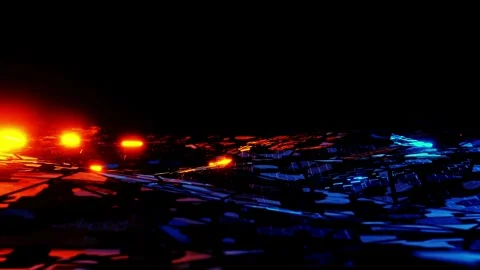 4K Futuristic Technology Background Animation for Creative Projects Stock Footage 295367654