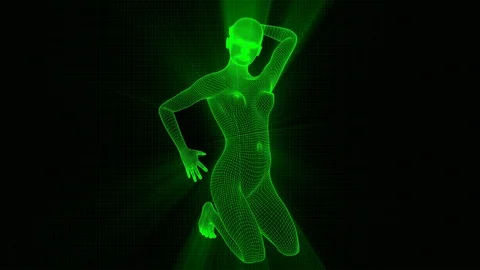 Sexy Ai Animation Stock Video Footage | Royalty Free Sexy Ai Animation