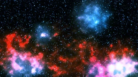 4K  Galaxy Nebula Motion Background Stock Footage 219674550