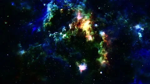 4K  Galaxy Nebula Motion Background Stock Footage 219675120