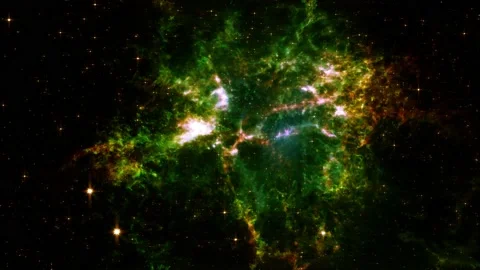 4K  Galaxy Nebula Motion Background Stock Footage 219675710