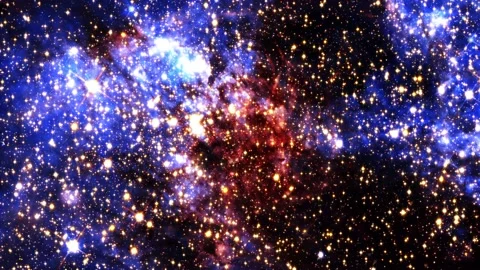 4K  Galaxy Nebula Motion Background Stock Footage 219675712