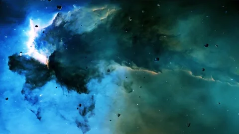 4K  Galaxy Nebula Motion Background Stock Footage 219675777