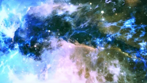 4K  Galaxy Nebula Motion Background Stock Footage 219676391