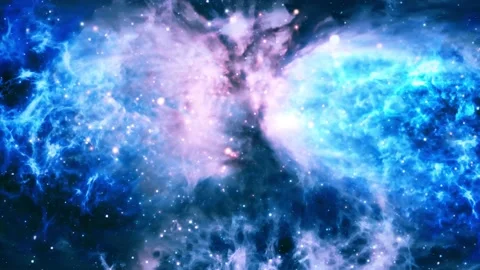 4K  Galaxy Nebula Motion Background Stock Footage 219676631