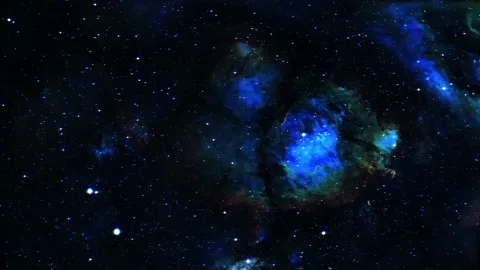 4K  Galaxy Nebula Motion Background Stock Footage 219677589