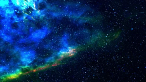 4K  Galaxy Nebula Motion Background Stock Footage 219678347