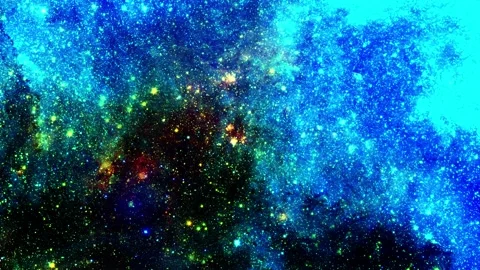 4K  Galaxy Nebula Motion Background Stock Footage 219679153
