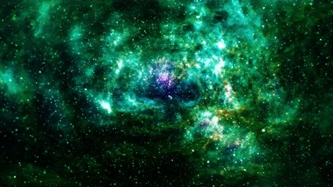 4K  Galaxy Nebula Motion Background Stock Footage 219679888