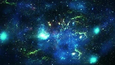 4K  Galaxy Nebula Motion Background Stock Footage 219679889