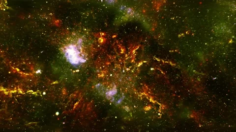 4K  Galaxy Nebula Motion Background Stock Footage 219681433