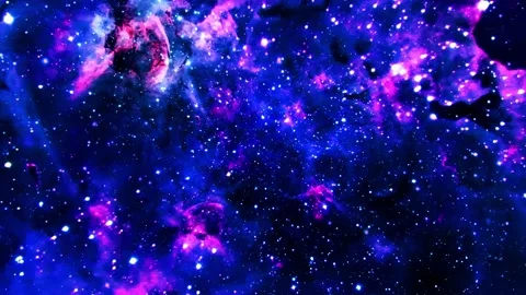 4K  Galaxy Nebula Motion Background Stock Footage 219681436