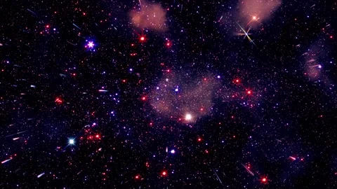 4K  Galaxy Nebula Motion Background Stock Footage 219687244