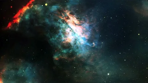 4K  Galaxy Nebula Motion Background Stock Footage 219688066