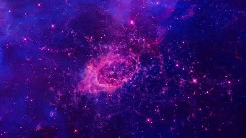 4K  Galaxy Nebula Motion Background Stock Footage 219692614