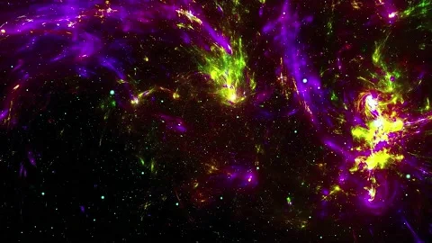 4K  Galaxy Nebula Motion Background Stock Footage 228720238