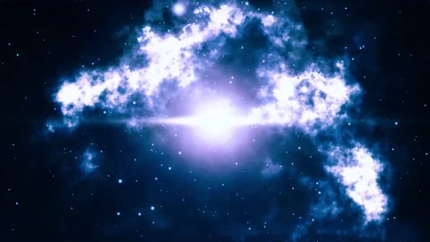 4K  Galaxy Nebula Motion Background Stock Footage 228724270