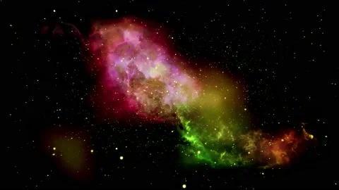 4K  Galaxy Nebula Motion Background Stock Footage 228724300
