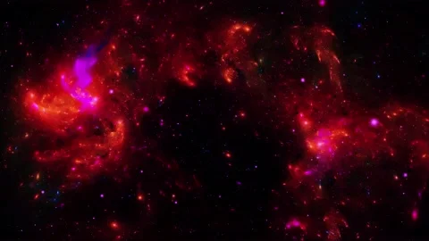 4K  Galaxy Nebula Motion Background Stock Footage 228734073