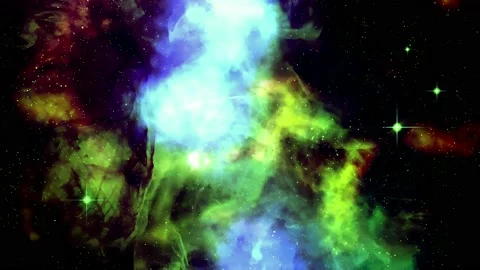 4K  Galaxy Nebula Motion Background Stock Footage 228734780