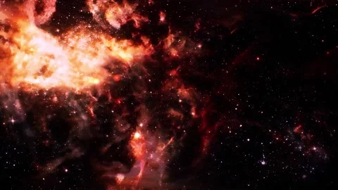 4K  Galaxy Nebula Motion Background Stock Footage 228784663