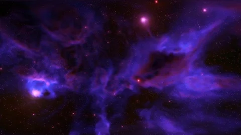 4K  Galaxy Nebula Motion Background Stock Footage 228791260