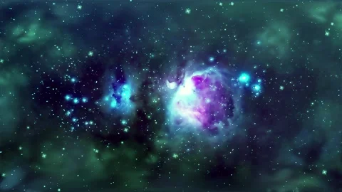 4K  Galaxy Nebula Motion Background Stock Footage 228791567