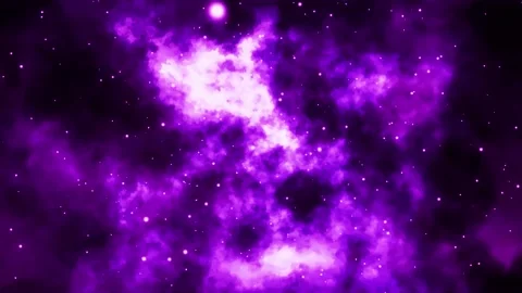 4K  Galaxy Nebula Motion Background Stock Footage 229484096