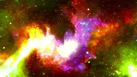 4K  Galaxy Nebula Motion Background Stock Footage 229484599