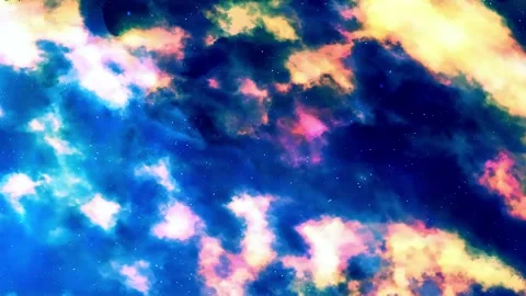 4K  Galaxy Nebula Motion Background Stock Footage 229492943