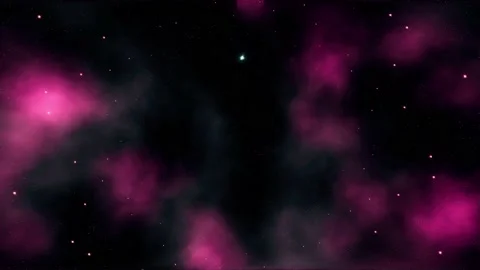 4K  Galaxy Nebula Motion Background Stock Footage 229499329