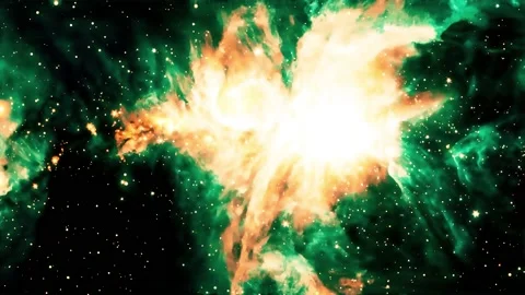 4K  Galaxy Nebula Motion Background Stock Footage 229501954