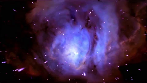 4K  Galaxy Nebula Motion Background Stock Footage 229516412