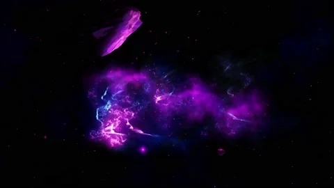 4K  Galaxy Nebula Motion Background Stock Footage 229516819