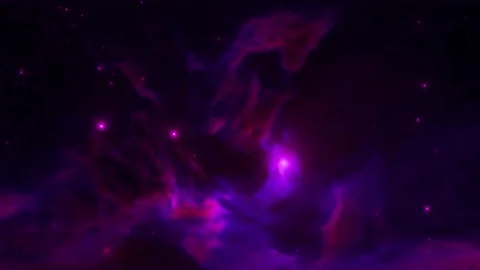 4K  Galaxy Nebula Motion Background Stock Footage 229537854