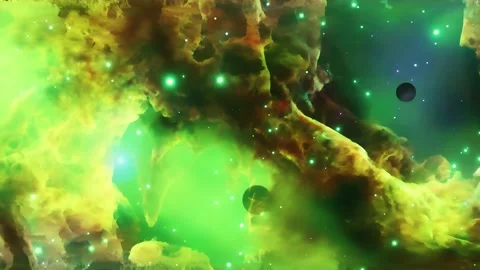 4K  Galaxy Nebula Motion Background Stock Footage 229538493